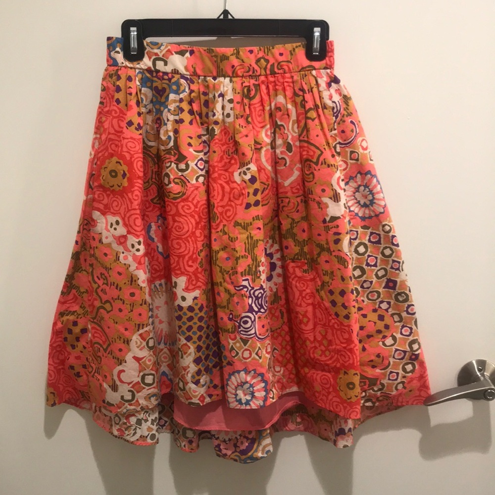 JCrew pleated skirt